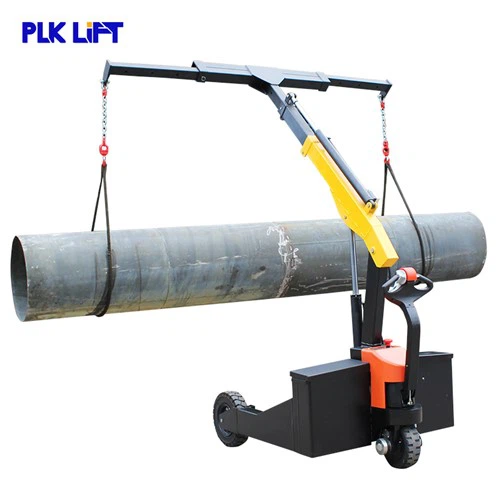 Hydraulický mobilný podlahový žeriav v tvare T s dvojitým{0}}koncom